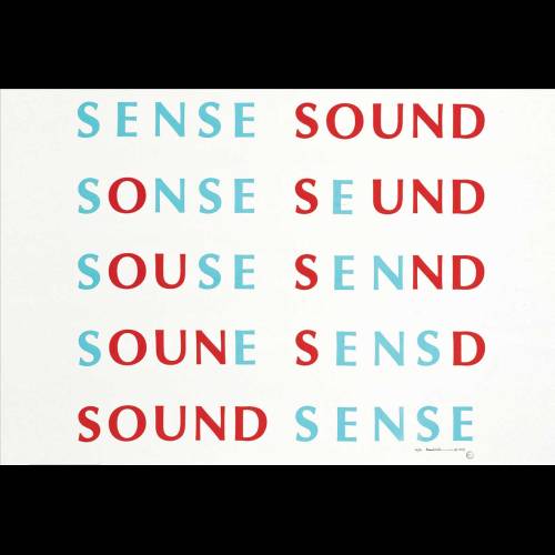 Sense Sound / Sound Sense. Fluxus Music, Scores & Records