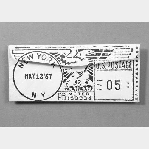 Giant Stamp Imprint Envelope: Signers of Declaration of Independence Letter Paper