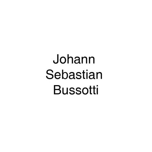Johann Sebastian Bussotti 