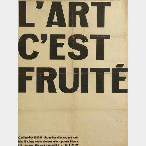 L'art c'est fruité