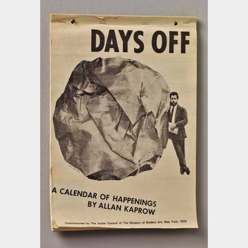 Days Off.  A Calendar of Happenings