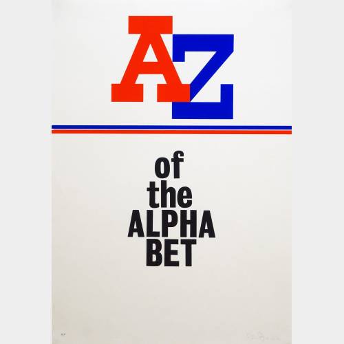 AZ of the alphabet