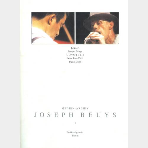 Konzert. Joseph Beuys, Coyote III - Nam June Paik, Piano Duett