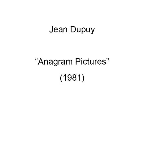 Anagram Pictures (1981)