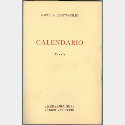 Calendario. Poesie