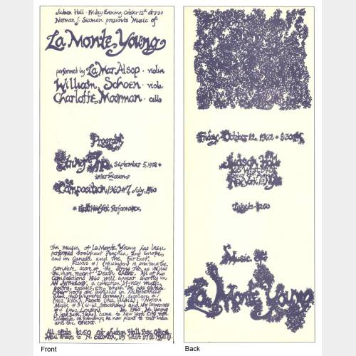 Music of La Monte Young