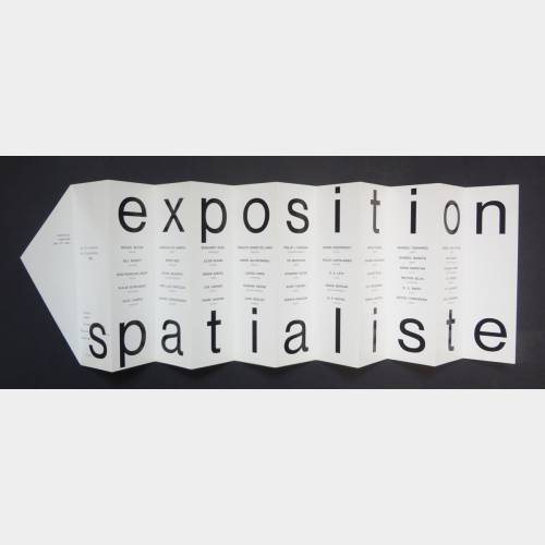 Exposition spatialiste