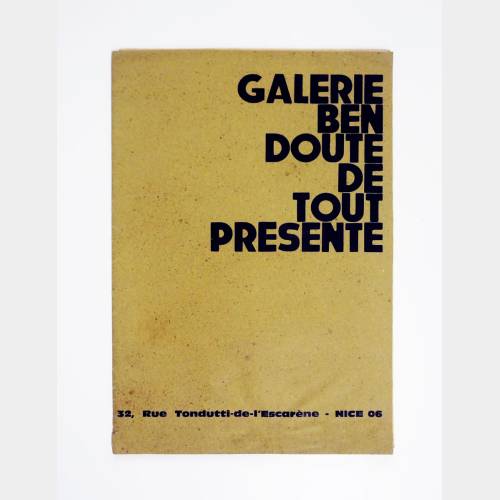 Galerie Ben Doute de Tout Présente