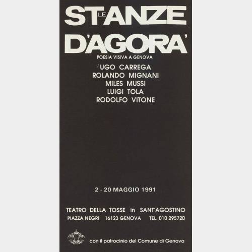 Le stanze d'Agorà. Poesia visiva a Genova