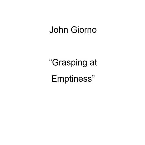 Grasping at Emptiness