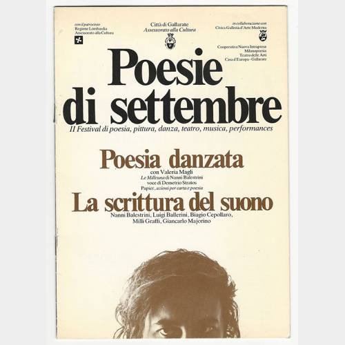 Poesie di settembre. II Festival di poesie, pittura, danza, teatro, musica, performances