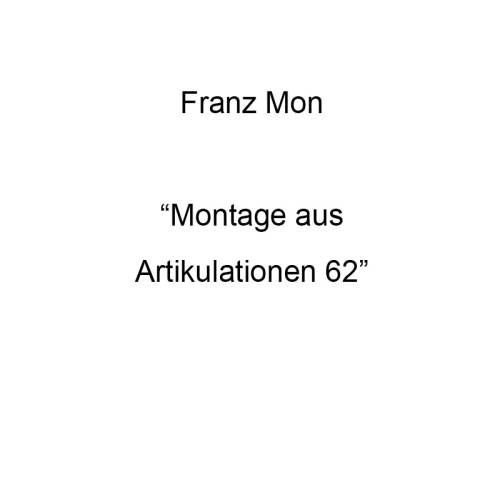 Montage aus Artikulationen 62