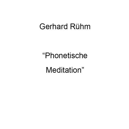 Phonetische Meditation 