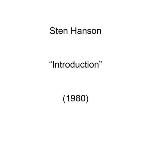 Introduction (1980)