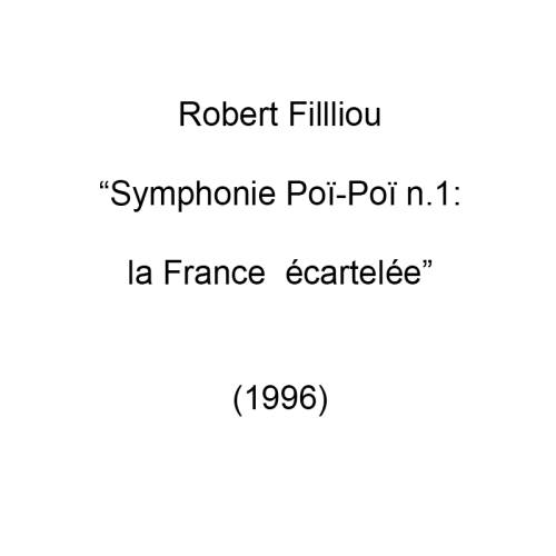 Symphonie Poï-Poï n. 1: la France écartelée