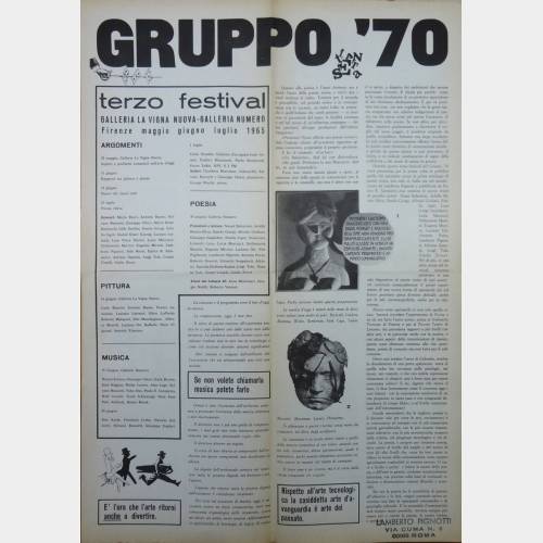 Terzo Festival Gruppo 70