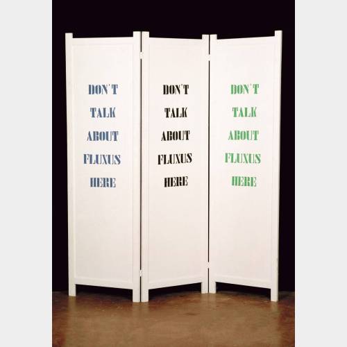 Don't Talk About Fluxus Here