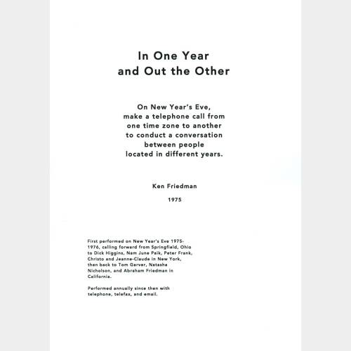 In One Year and Out the Other (1975)