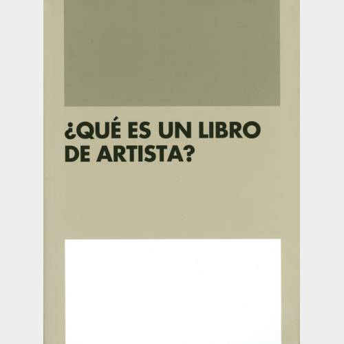 ¿Qué es un libro de artista?
