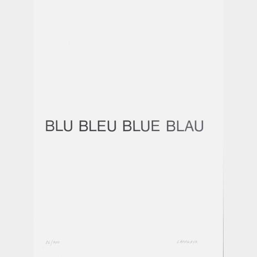 Blu Bleu Blue Blau