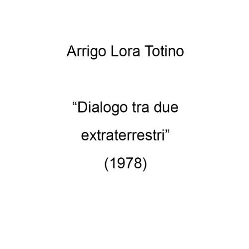 Dialogo tra due extraterrestri 