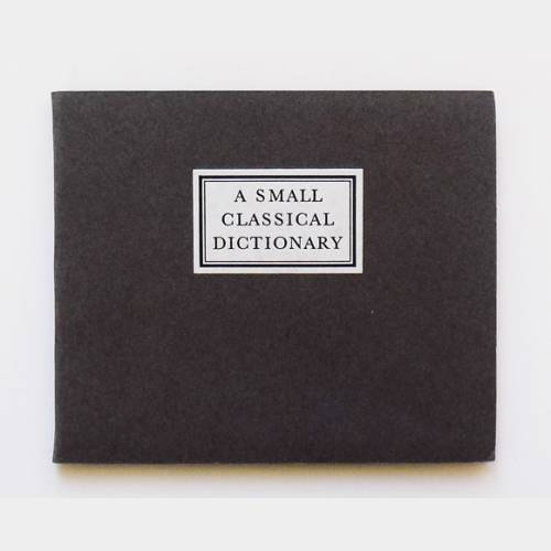 A small classical dictionary