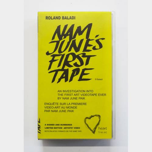 Nam June's First Tape