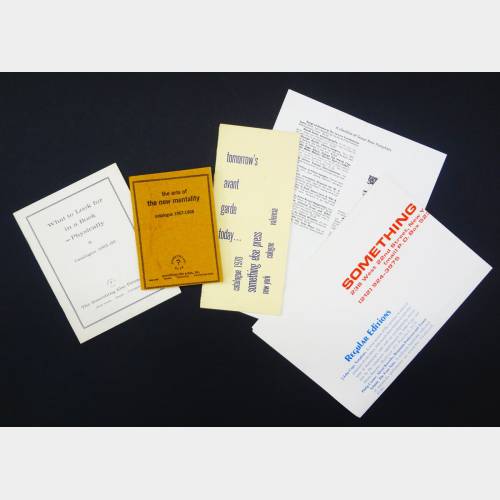 Something Else Press Catalogues and Announcements