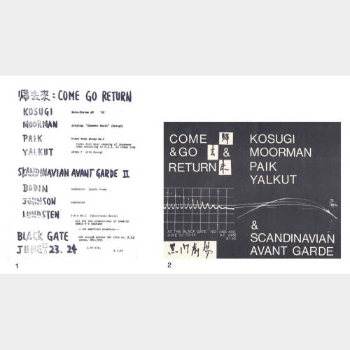 Come & go & return & Scandinavian avant garde II