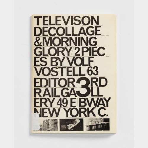 Television Decollage & Morning Glory