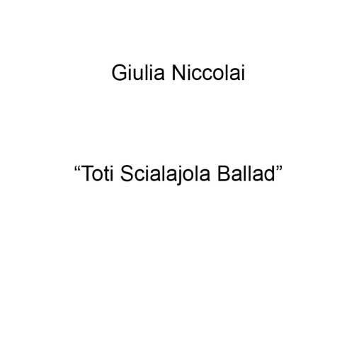 Toti Scialoja Ballad