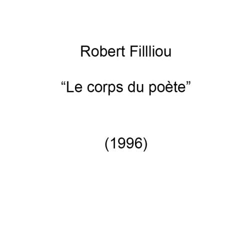 Le corps du poète