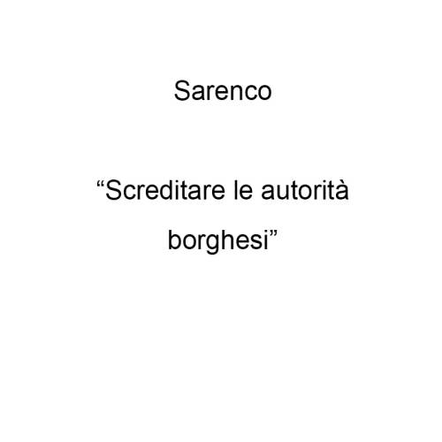 Screditare le autorità borghesi (1970)