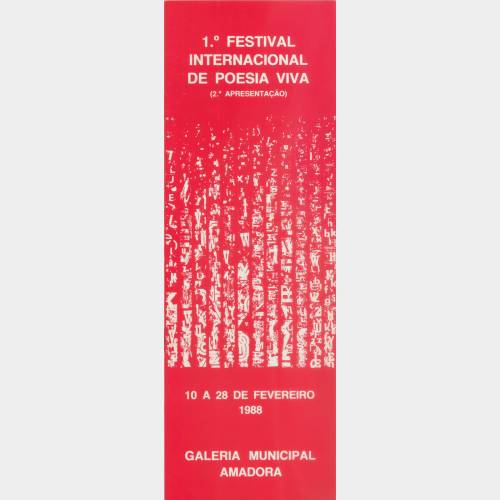 1° Festival internacional de poesia viva