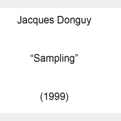 Sampling (1999)