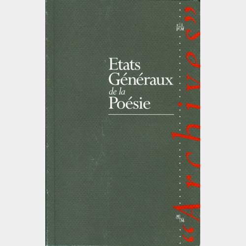 Etats Généraux de la Poésie