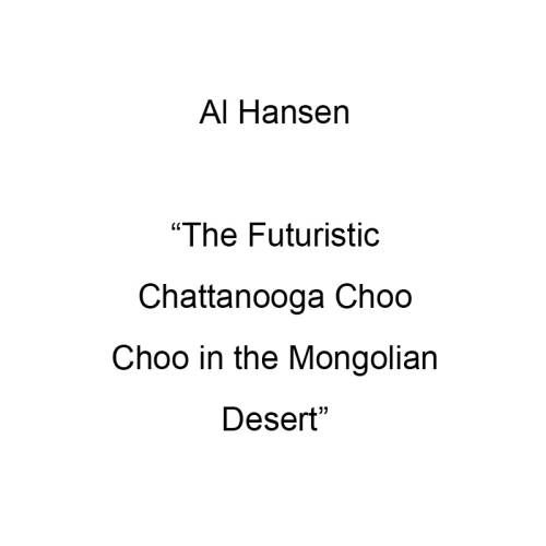 The Futuristic Chattanooga Choo Choo in the Mongolian Desert