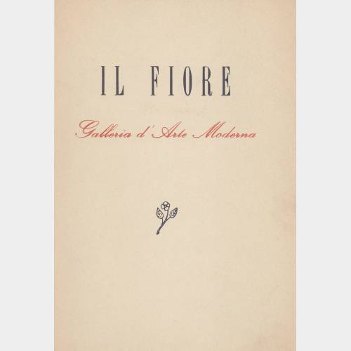 Il fiore. Galleria d'Arte Moderna