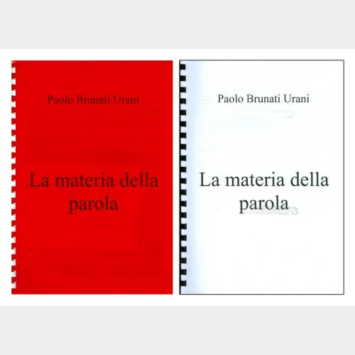 La materia della parola