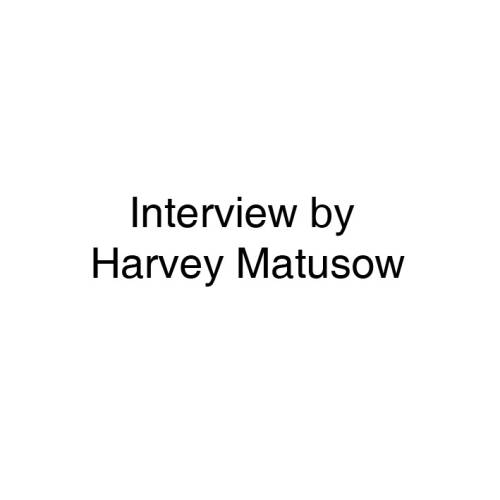 Charlotte Moorman interview by Harvey Matusow