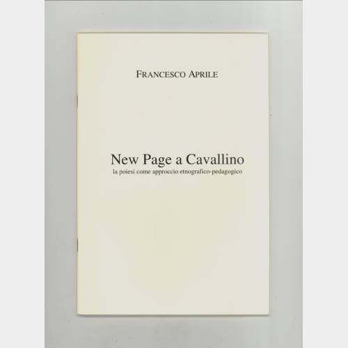 New Page a Cavallino. la poiesi come approccio etnografico-pedagogico