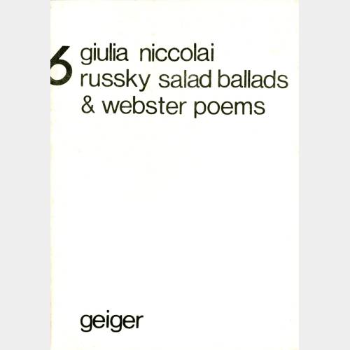 Russky Salad Ballads & Webster Poems