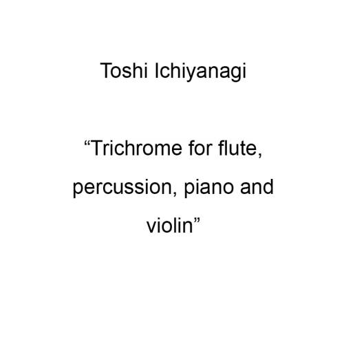 Trichrome for flute, percussion, piano and violin