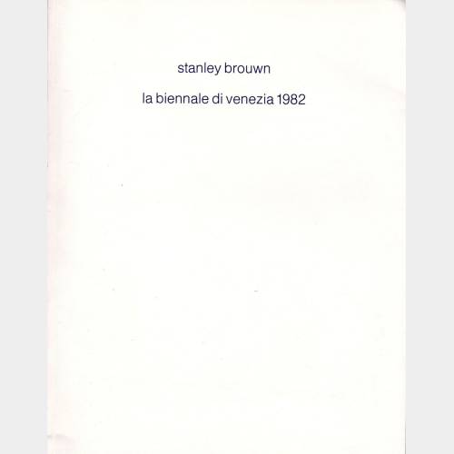 Stanley Brouwn. La Biennale di Venezia