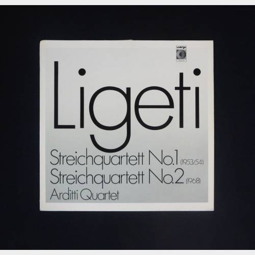  Arditti Quartet ‎– Streichquartett No. 1 / Streichquartett No. 2