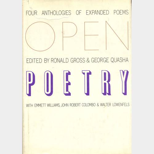 Open Poetry. Four anthologies of expanded poems