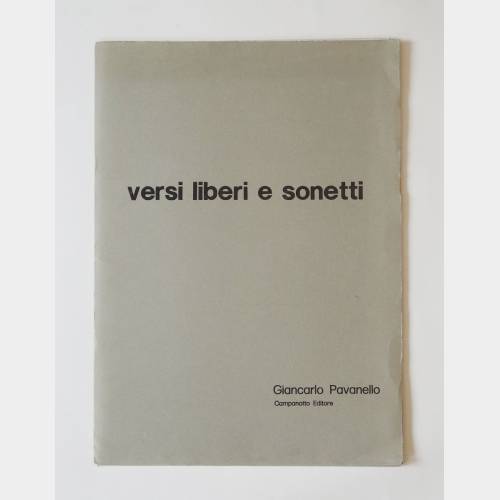 Versi liberi e sonetti