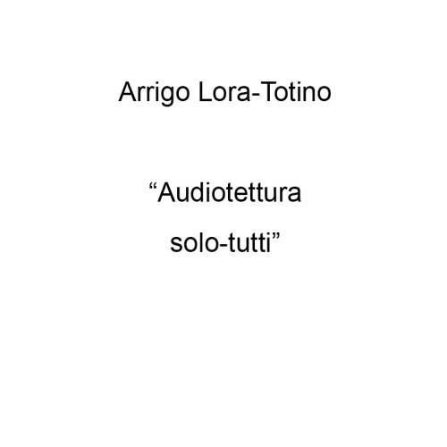 Audiotettura Solo-tutti 