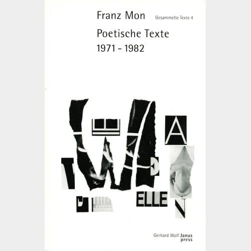 Poetische Texte 1971 - 1982