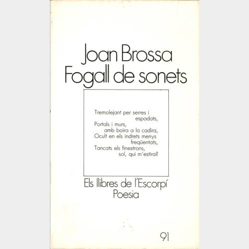 Fogall de sonets (1943-1948)